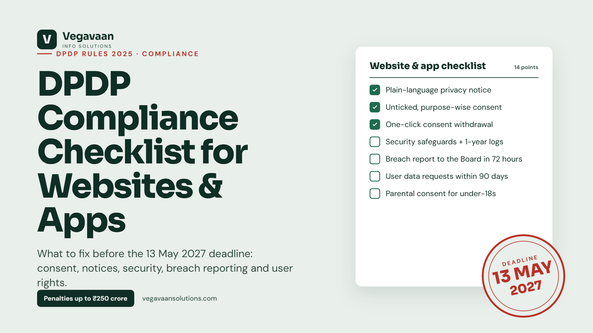 dpdp-compliance-checklist-websites-apps