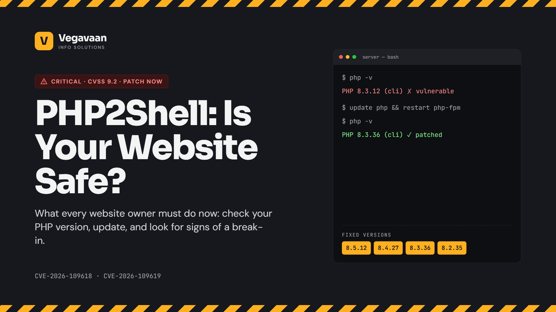 PHP2Shell (CVE-2026-109618): What Every Website Owner Must Do Now